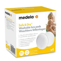 MEDELA DISCOS ABSORBENTES LAVABLES 4 U