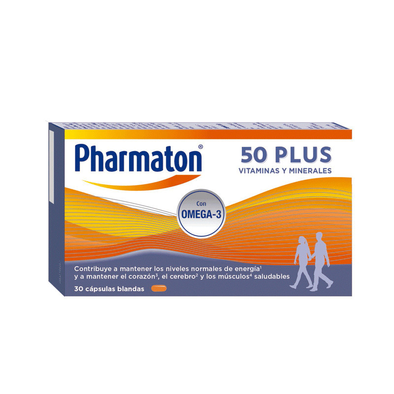 PHARMATON 50 PLUS CON OMEGA3