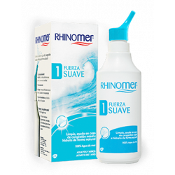 RHINOMER FUERZA 1 SUAVE NEBULIZADOR LIMPIEZA NASAL 135ML