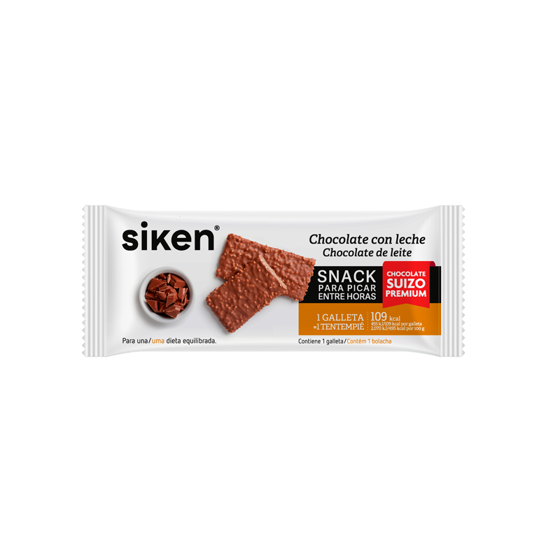 SIKEN FORM SNACK GALLETA CHOCOLATE CON LECHE SUIZO 1U