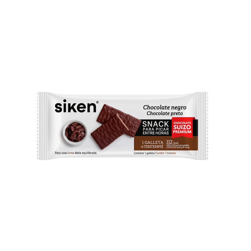 SIKEN FORM SNAK GALLETA CHOCOLATE NEGRO SUIZO 1U