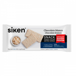 SIKEN FORM SNAK GALLETA CHOCOLATE BLANCO 1U