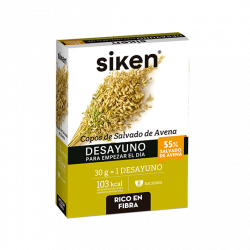 SIKEN FORM COPOS DE SALVADO DE AVENA 250G