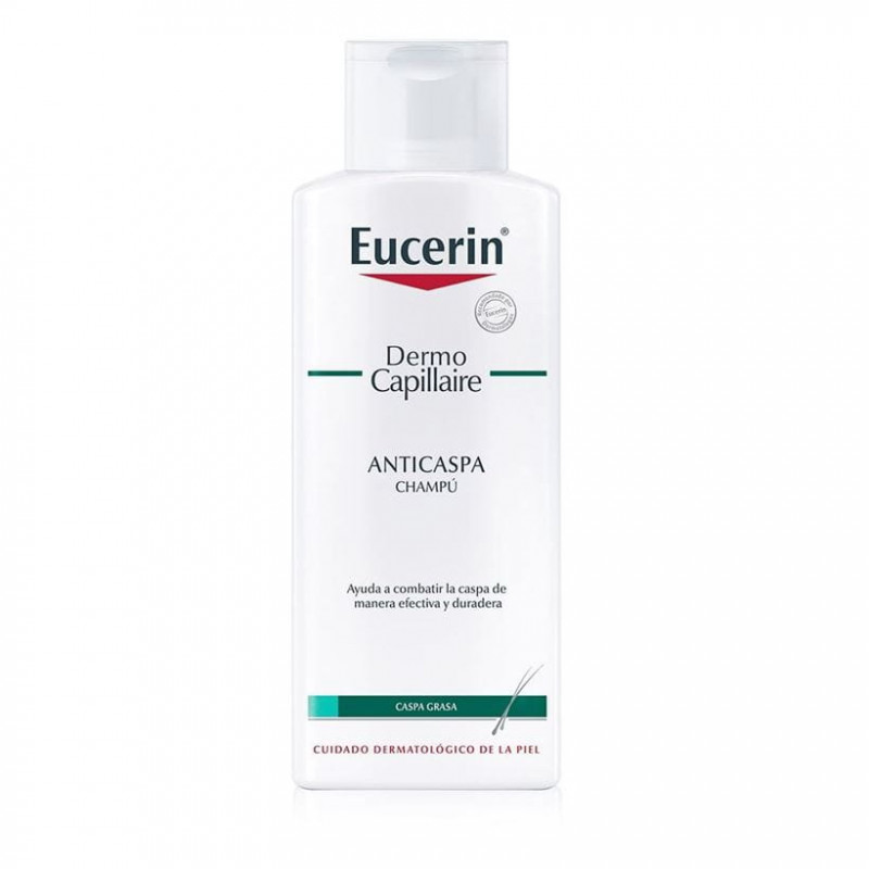 EUCERIN DERMOCAPILLAIRE CHAMPU ANTICASPA CASPA GRASA