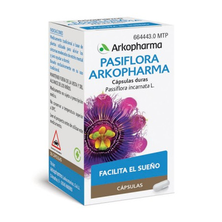 ARKOCAPSULAS PASIFLORA 300 mg CAPSULAS DURAS ARKOCAPSULAS PASIFLORA 300 mg CAPSULAS DURAS