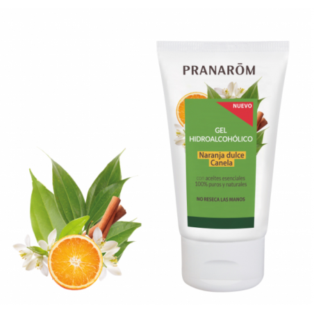 PRANAROM GEL HIDROALCOHÓLICO NARANJA DULCE CANELA 50ML PRANAROM GEL HIDROALCOHÓLICO NARANJA DULCE CANELA 50ML