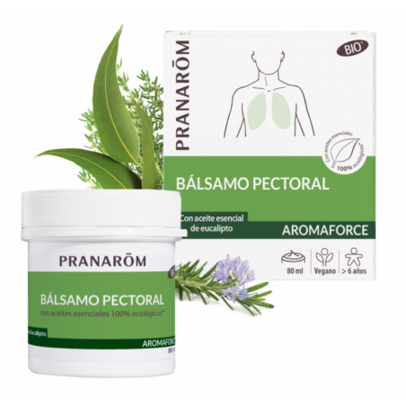 PRANAROM AROMAFORCE BÁLSAMO RESPIRATORIO 80ML