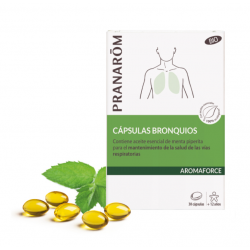 PRANAROM AROMAFORCE BIO BRONQUIOS EUBIAROM 30 CÁPSULAS