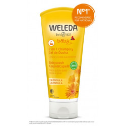 WELEDA BABY CHAMPU GEL DE DUCHA CALENDULA 200ML