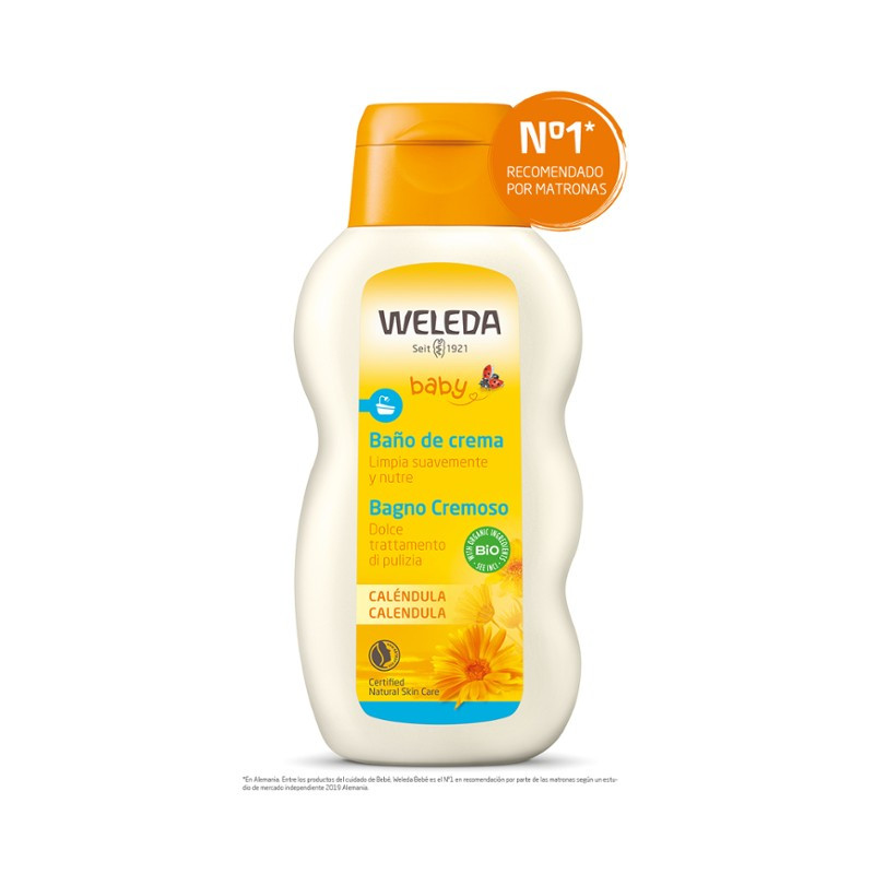 WELEDA BABY BEBE BAÑO DE CREMA DE CALENDULA 200ML