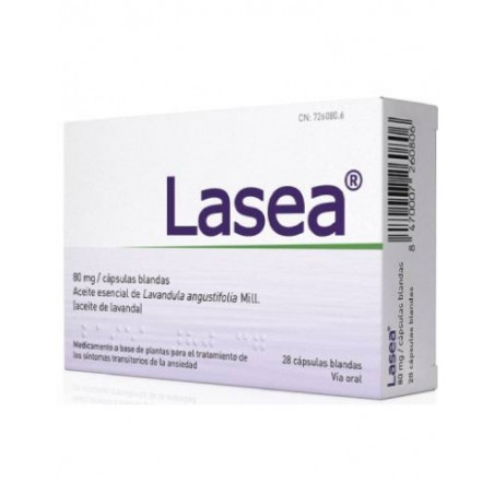 LASEA 80 MG CAPSULAS BLANDAS