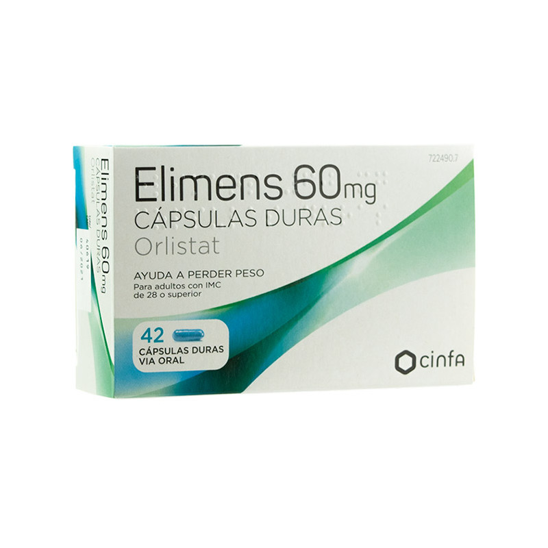 PROSPECTO ELIMENS 60 MG CAPSULAS DURAS