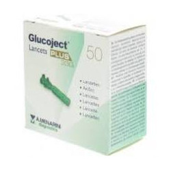 LANCETAS GLUCOJECT PLUS 50...