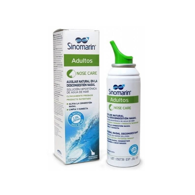 Sinomarin Niños Solución Nasal Hipertónica Agua de Mar Suave 100ml