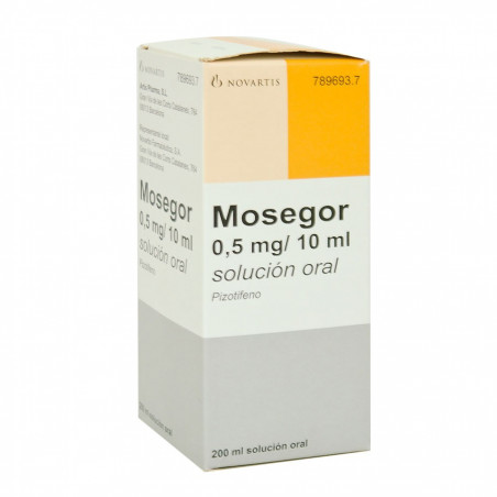 MOSEGOR 0,5 mg/10 ml SOLUCION ORAL