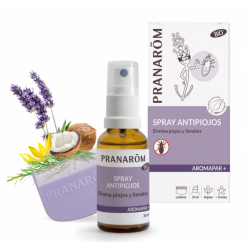 PRANAROM AROMAPAR SPRAY ANTIPIOJOS BIO + LENDRERA