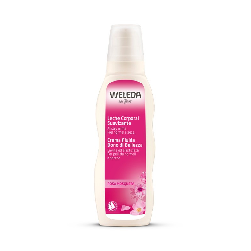 WELEDA LECHE CORPORAL SUAVIZANTE DE ROSA MOSQUETA 200ML