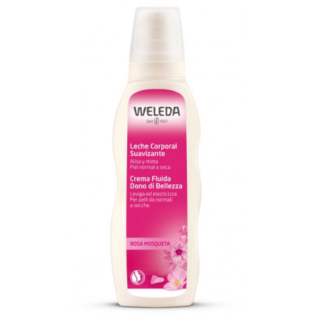 WELEDA LECHE CORPORAL SUAVIZANTE DE ROSA MOSQUETA 200ML