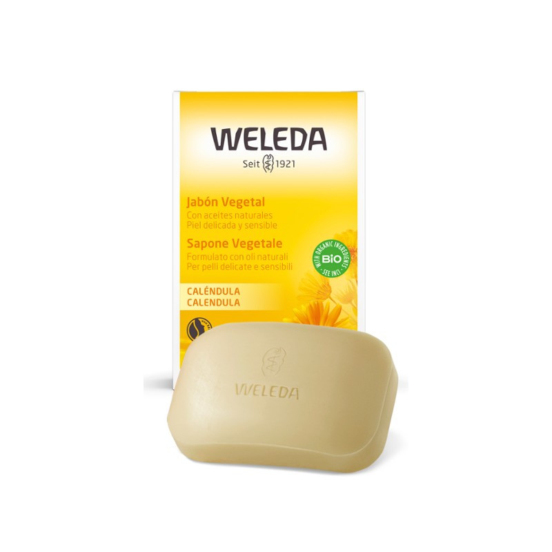 WELEDA JABON VEGETAL DE CALENDULA 100G