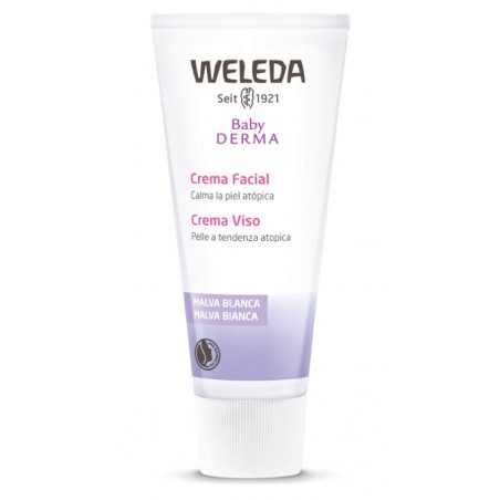 WELEDA BABY DERMA CREMA FACIAL MALVA BLANCA 50ML