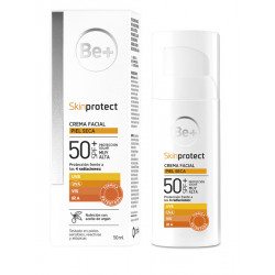 BE+ SKIN PROTECT CREMA FACIAL PIEL SECA FOTOPROTECTOR 50+SPF 50ML