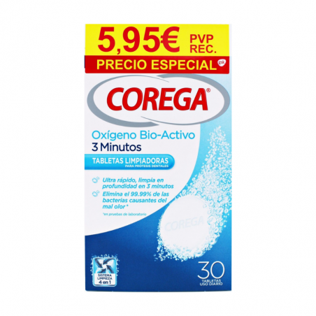 COREGA OXIGENO BIO-ACTIVO PASTILLAS LIMPIEZA COREGA OXIGENO BIO-ACTIVO PASTILLAS LIMPIEZA