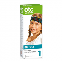 OTC ANTIPIOJOS ELIMINA CHAMPÚ PERMETRINA 125ML