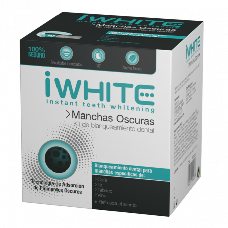 IWHITE MANCHAS OSCURAS KIT DE BLANQUEAMIENTO DENTAL