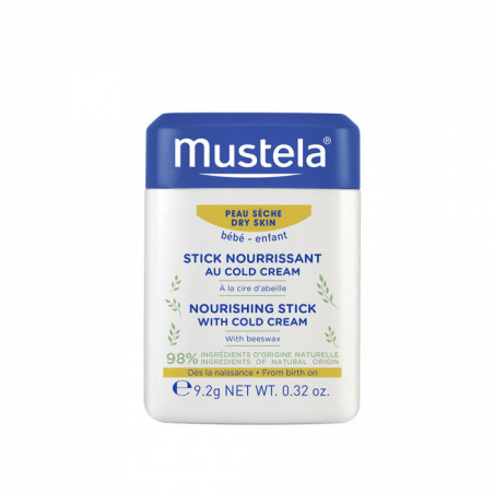 MUSTELA STICK NUTRITIVO COLD CREAM Y CERA ABEJA 9,2G