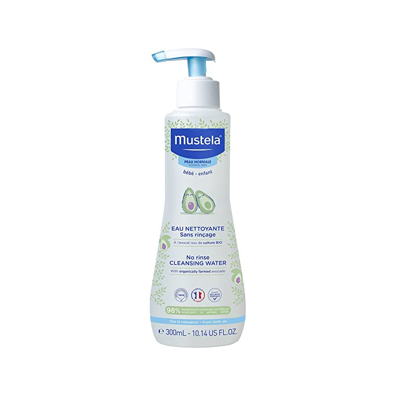 MUSTELA AGUA LIMPIADORA SIN ACLARADO 300ML