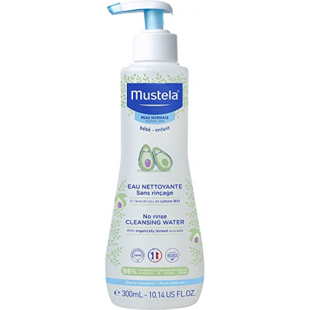 MUSTELA AGUA LIMPIADORA SIN ACLARADO 300ML