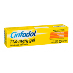 CINFADOL DICLOFENACO 11,6 MG/G GEL