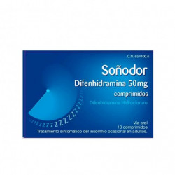 SOÑODOR 50 mg COMPRIMIDOS