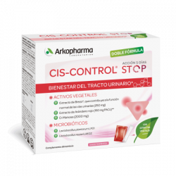 ARKOPHARMA CIS-CONTROL STOP BIENESTAR TRACTO URINARIO 15 SOBRES