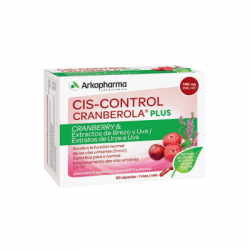 CIS-CONTROL CRANBEROLA PLUS ARANDANO ROJO 60 CÁPSULAS