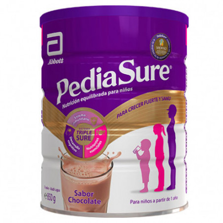 PEDIASURE POLVO SABOR CHOCOLATE