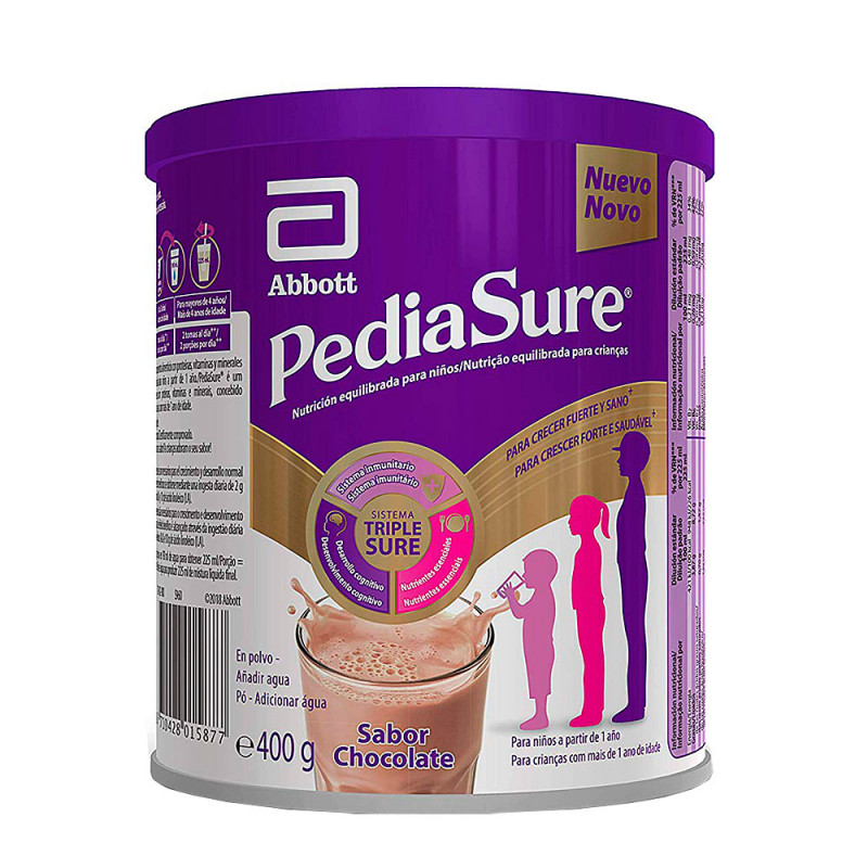 PEDIASURE POLVO SABOR CHOCOLATE