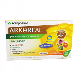 ARKOREAL JALEA REAL FRESCA PREMIUM INMUNIDAD 20 AMPOLLAS