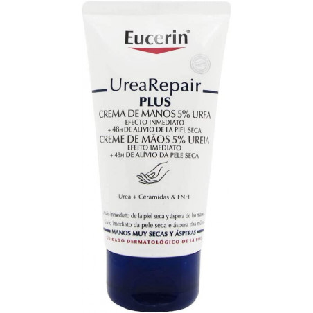 EUCERIN UREA REPAIR PLUS 5% UREA CREMA DE MANOS REPARADORA 75ML