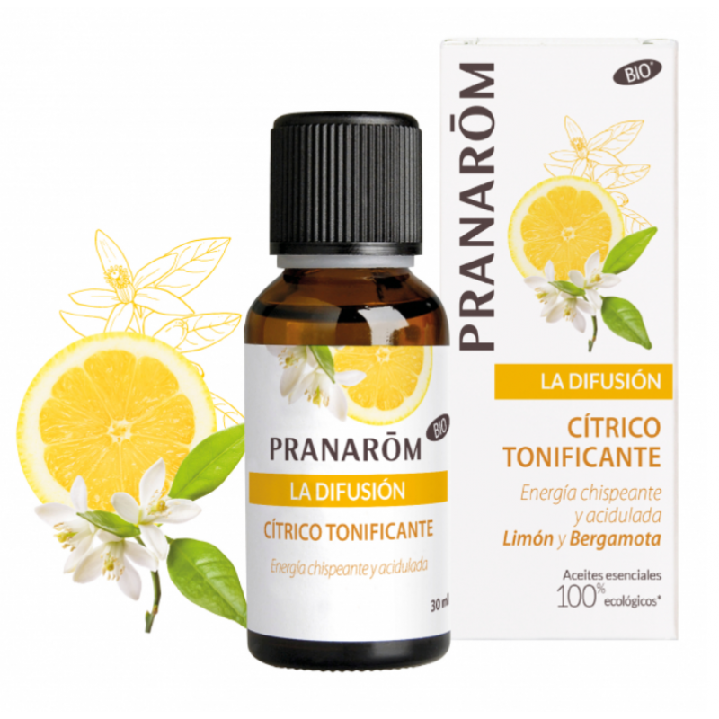 PRANAROM DIFUSIÓN BIO CÍTRICO TONIFICANTE 30ML