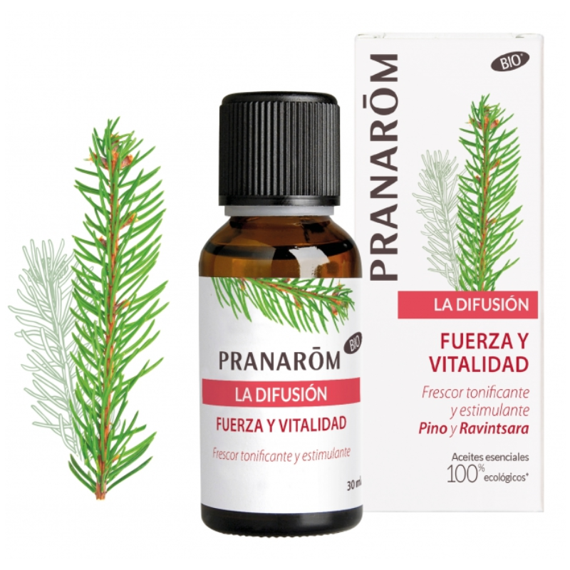 PRANAROM DIFUSIÓN BIO FUERZA Y VITALIDAD 30ML