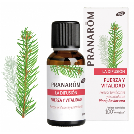 PRANAROM DIFUSIÓN BIO FUERZA Y VITALIDAD 30ML