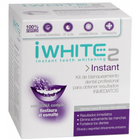 iWHITE 2 INSTANT KIT BLANQUEAMIENTO DENTAL INSTANTANEO iWHITE 2 INSTANT KIT BLANQUEAMIENTO DENTAL INSTANTANEO