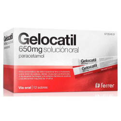 GELOCATIL 650 mg SOLUCION ORAL