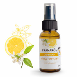 PRANAROM DIFUSIÓN BIO CÍTRICO TONIFICANTE SPRAY 30ML