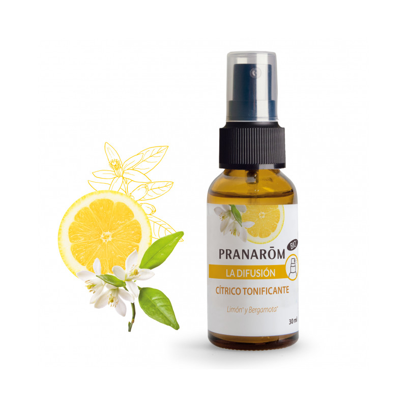 PRANAROM DIFUSIÓN BIO CÍTRICO TONIFICANTE SPRAY 30ML