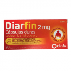 DIARFIN 2 mg CAPSULAS DURAS