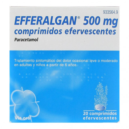 EFFERALGAN 500 mg EFERVESCENTE EFFERALGAN 500 mg EFERVESCENTE