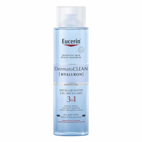 EUCERIN DERMATOCLEAN HYALURON LOCION MICELAR 3en1