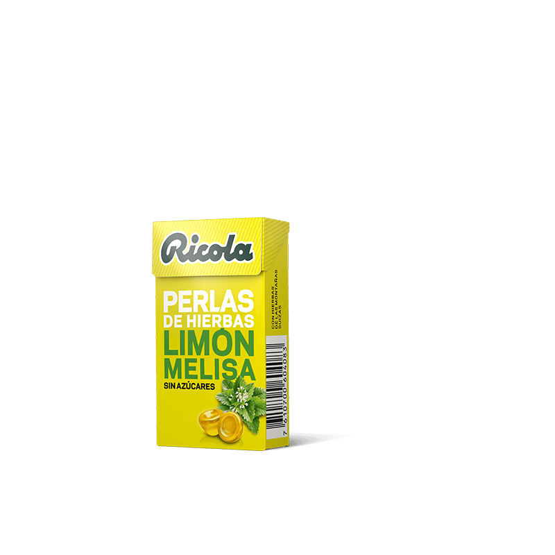 RICOLA PERLAS DE HIERBAS DE LIMÓN MELISA